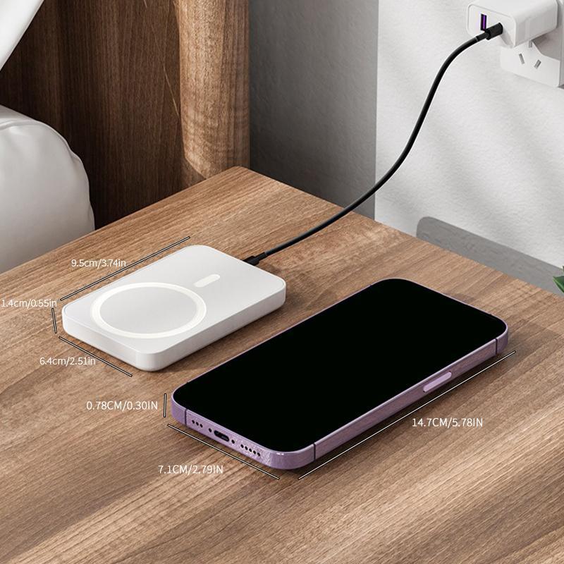 š Magnetic Wireless Power Bank for iPhone ā 5000mAh
