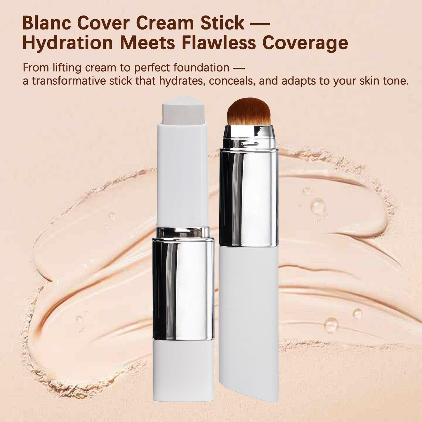 Dubbelhövdad Lightweight Foundation Stick