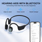 Bone Conduction Smart Hearing Aid Bluetooth Earphones