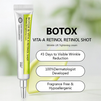 𝑶𝒇𝒇𝒊𝒄𝒊𝒂𝒍 𝑺𝒕𝒐𝒓𝒆👍| Regain youthful skin nown 💫STDEI® BOTOX & VITA A RETINOL SHOT Wrinkle Lift Tightening Cream
