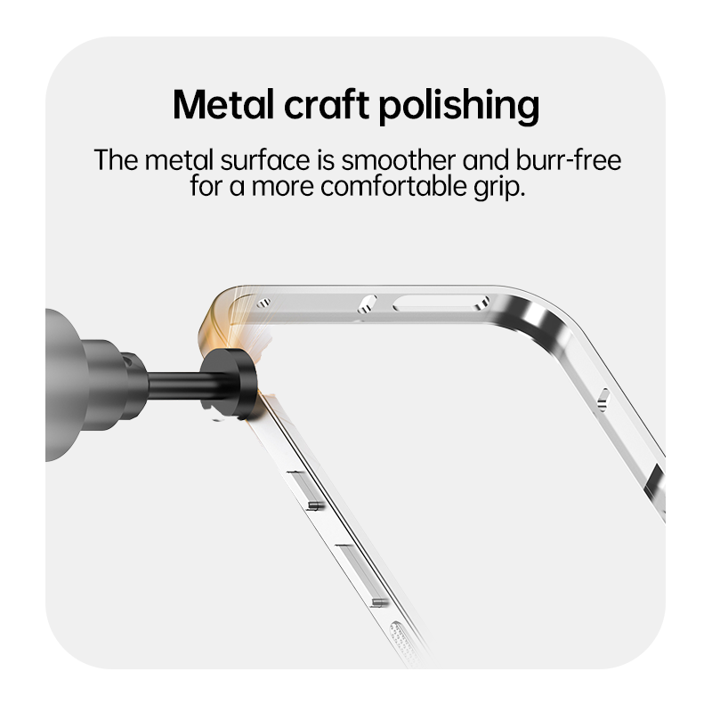 AIRKAS Premium ruostumaton teräskehys Google Pixel 9 Pro -kotelo – ohut, kestävä suoja