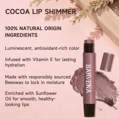 Cocoa Lip Shimmer - 100% Natural Origin