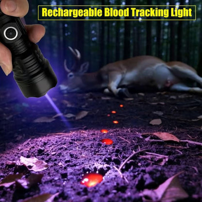 🌟🔦 2000 Lumens Rechargeable Blood Tracking Light 🔦 For Night Hunting
