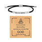 Inspire Bracelet GOD IS IN CONTROL/W.W.J.D - Elegant Design with Unique Patterns and Letters