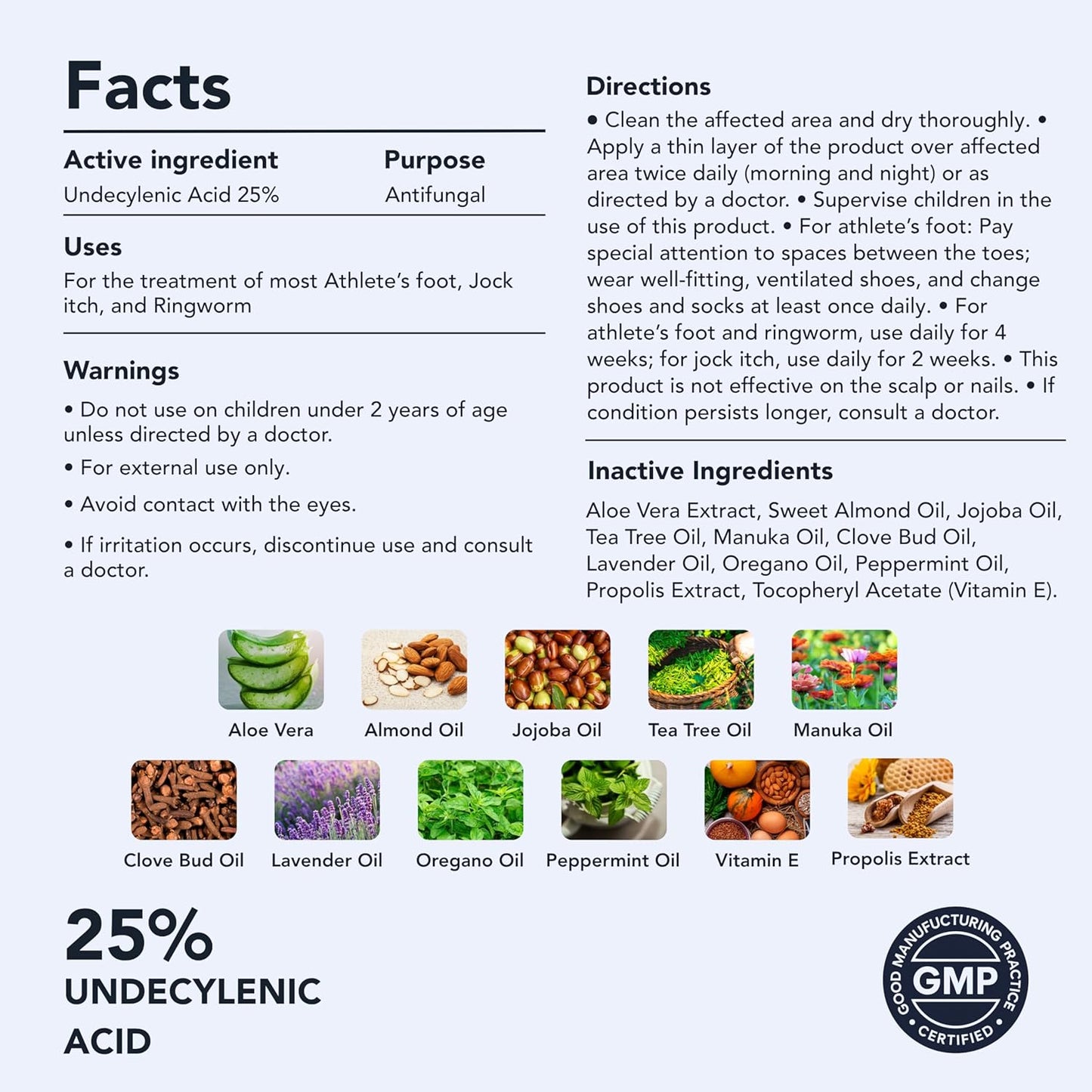 [Oficial de Lunavia] Bolígrafo antifúngico - ÁCIDO UNDECILÉNICO 25% - Cura a maioría dos pés de atleta, comezón muscular e tiña.