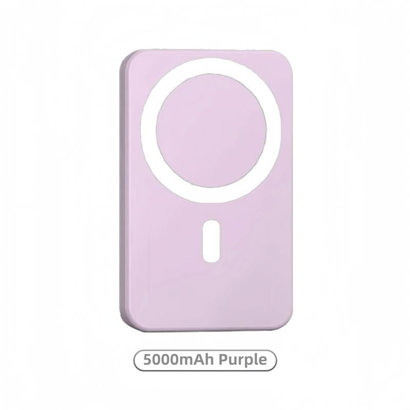 🔋 Magnetic Wireless Power Bank for iPhone – 5000mAh
