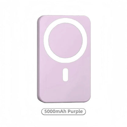 🔋 Magnetic Wireless Power Bank for iPhone – 5000mAh