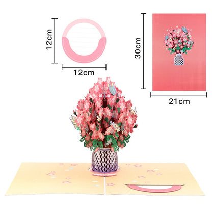 🏆99K+ SOLD! 🌼💌 FOREVER-BLOOMING 3D VALENTINE'S POP-UP CARD