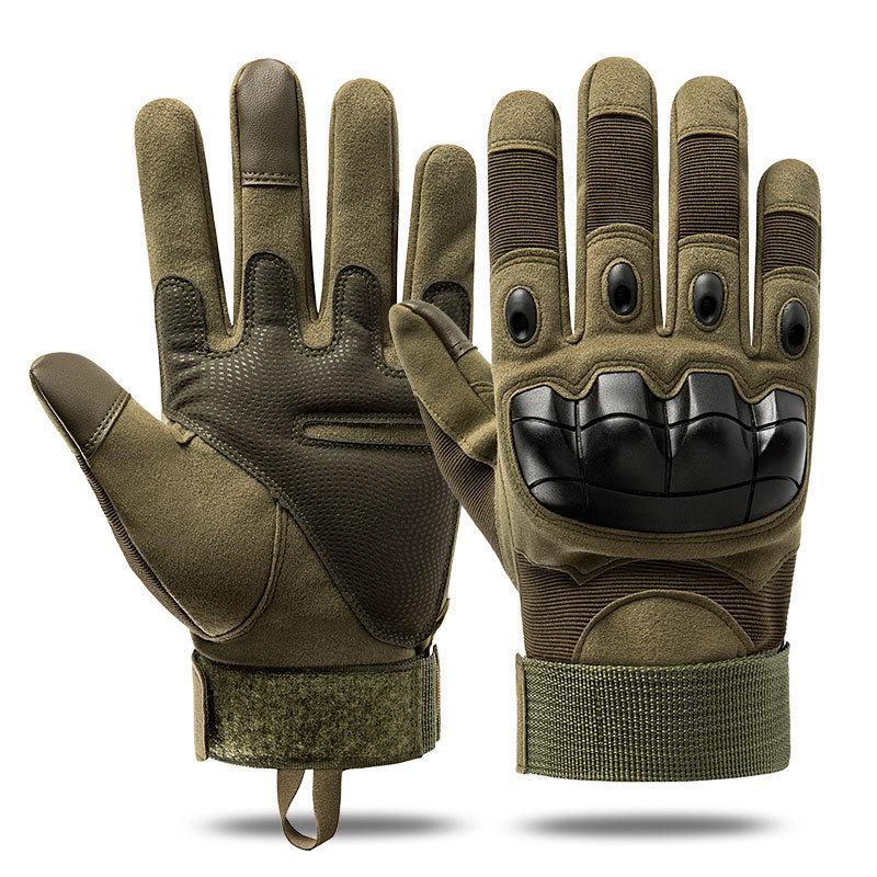 🔥Tactical Full Finger Gloves with Soft Knuckle Protection