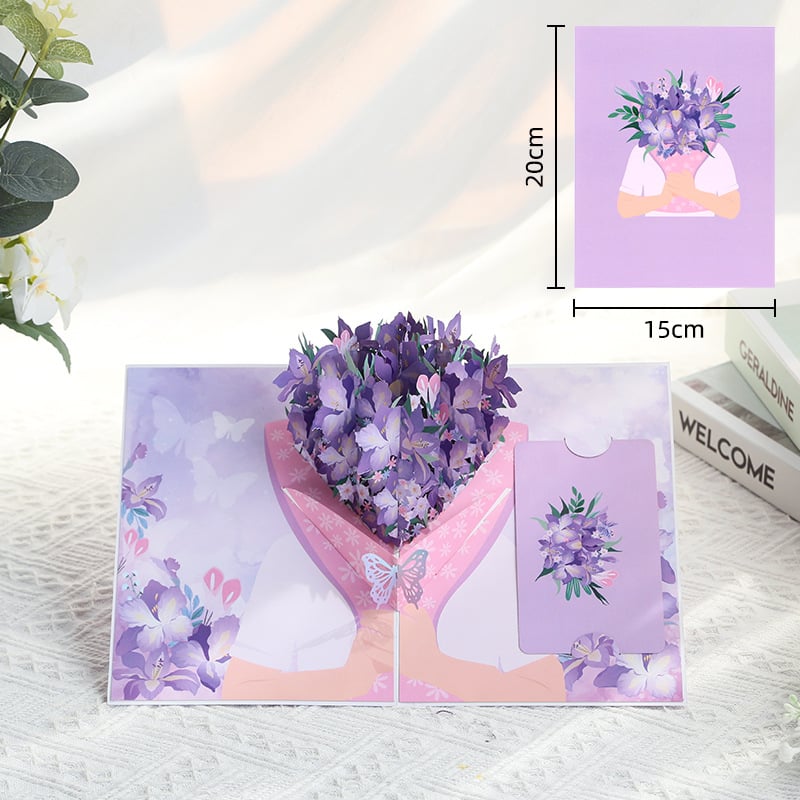 🏆99K+ SOLD! 🌼💌 FOREVER-BLOOMING 3D VALENTINE'S POP-UP CARD