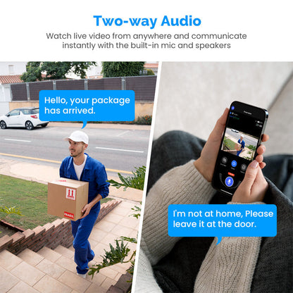 Soldriven övervakningskamera - WiFi trådlös IP-kamera