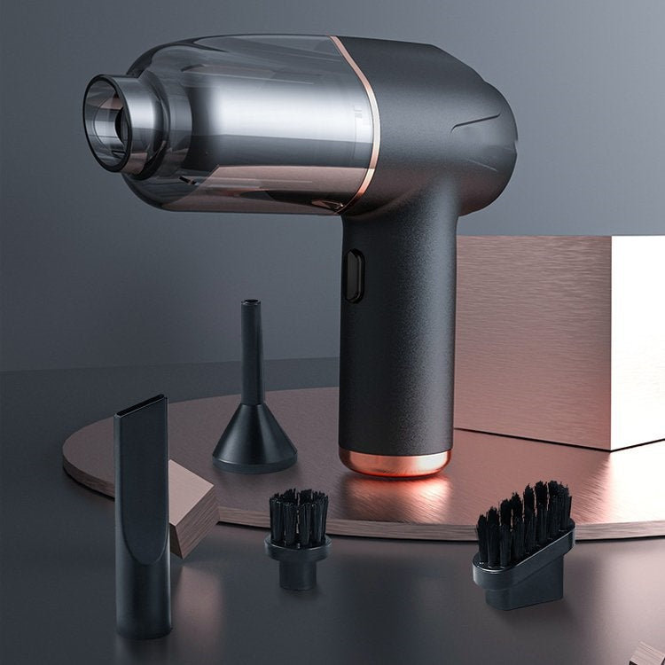 Blås, dammsug och blås upp allt-i-ett sladdlös dammsugare för hem och bil