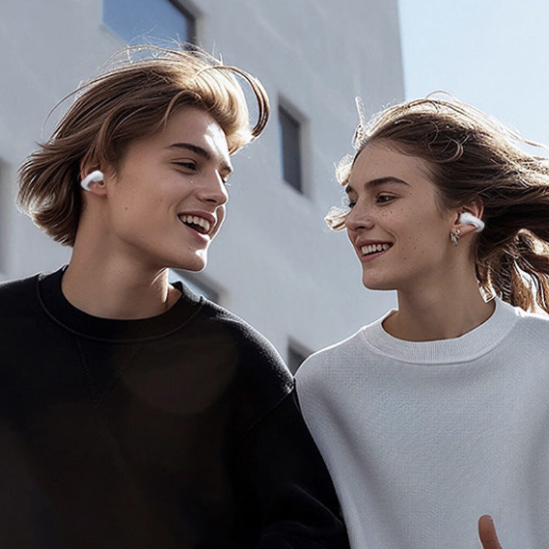 🔥2025 KUUMA ALE🔥🎧Korvaklipsillä varustetut älykkäät värinäytölliset käännöskuulokkeet🎧