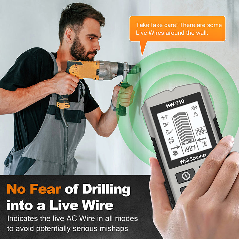 Multifunktionales Handheld-Metall & Wandmelder