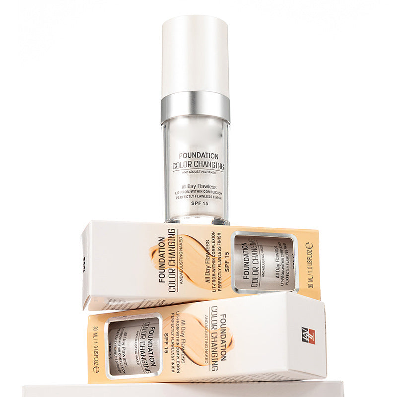 🔥Sonderangebot – Langanhaltende, feuchtigkeitsspendende und farbverändernde Foundation