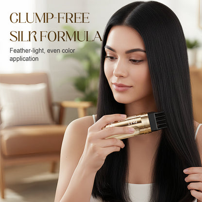 ⏳Tidsbegrænset tilbud❤ 2-i-1 praktisk hårfarvekam til gråt hår